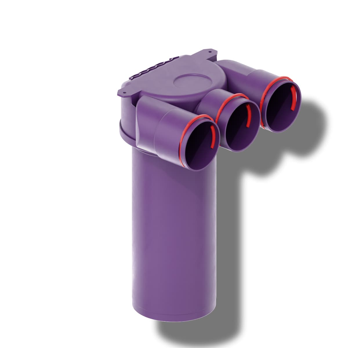 Cutie plenum 3×75/125 MAX-VENT