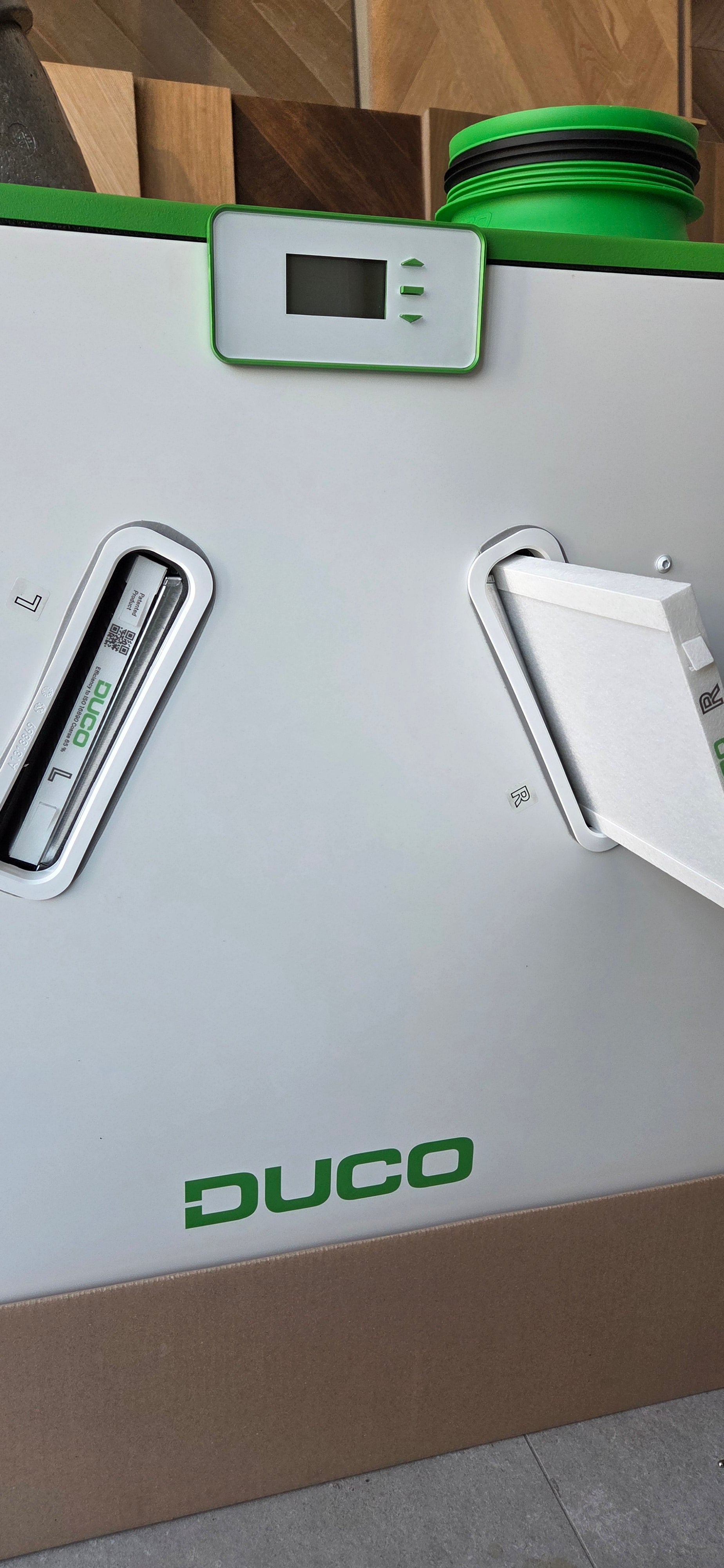 recuperator de caldura duco loc filtru cu filtere dreapta si stanga