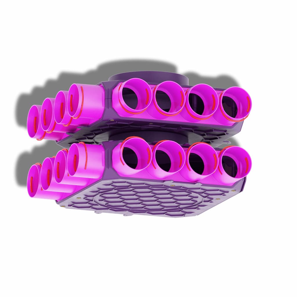 Distribuitor unghiular dublu 16×75/160 MAX-VENT