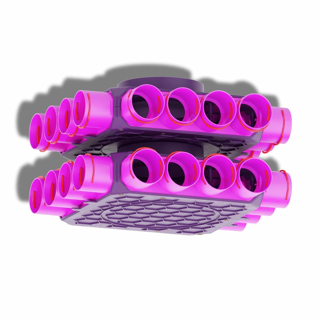 Distribuitor unghiular dublu 24×75/160 MAX-VENT