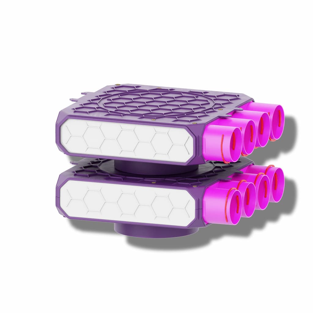 Distribuitor unghiular dublu 8×75/160 MAX-VENT