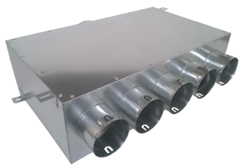 Distribuitor unghiular simplu cu trecere 5 SOL-FLEX (90-125-5-0)