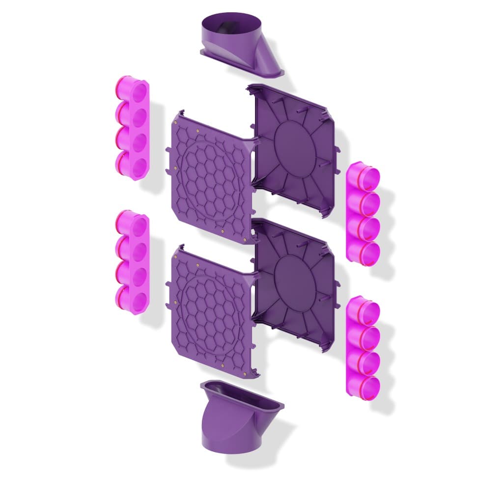 Distribuitor unghiular simplu 16×75/200 MAX-VENT (200-8080)