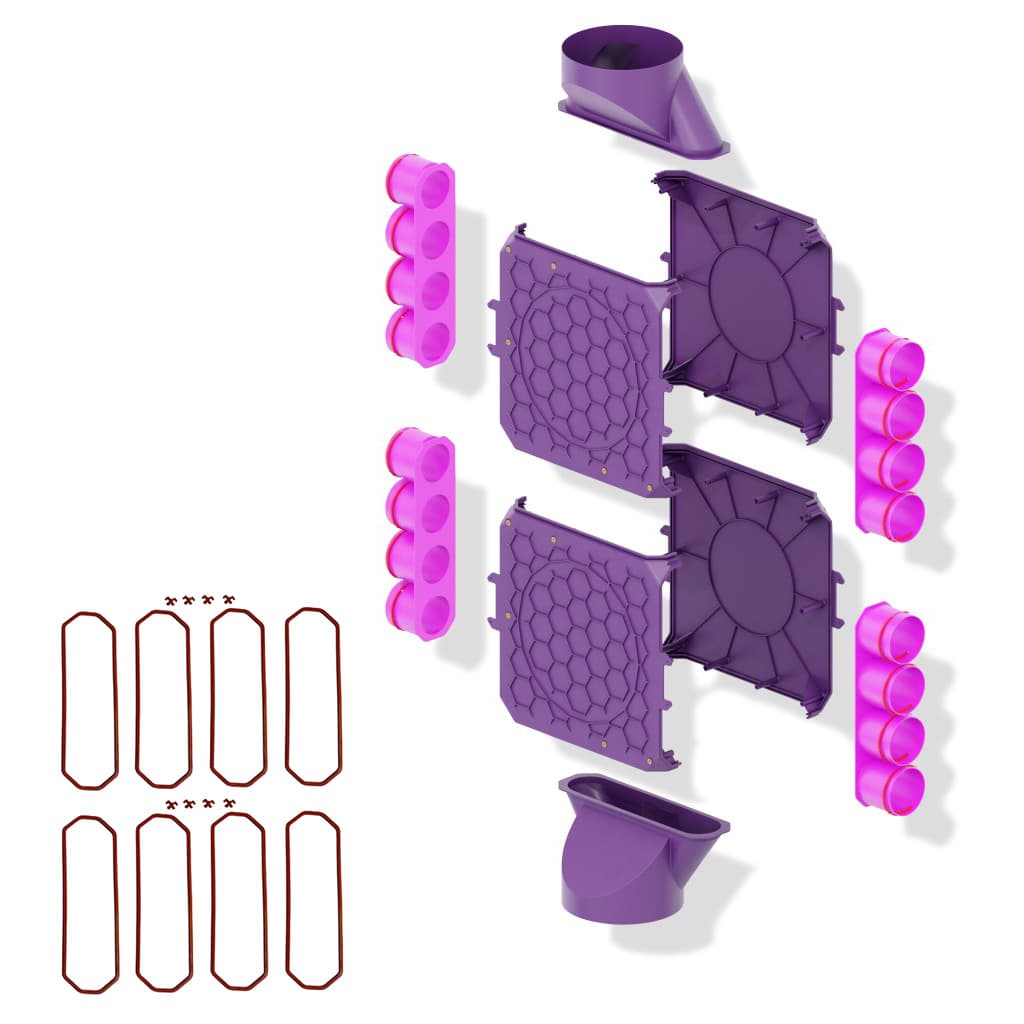 Distribuitor unghiular simplu 16×75/200 MAX-VENT (200-8080)